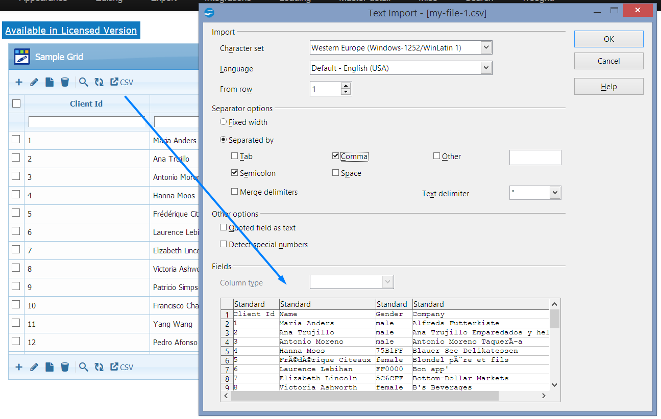 export array to csv php